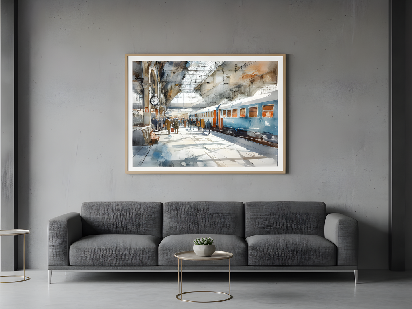 Stuttgarts alter Bahnhof in den 1960er Jahren