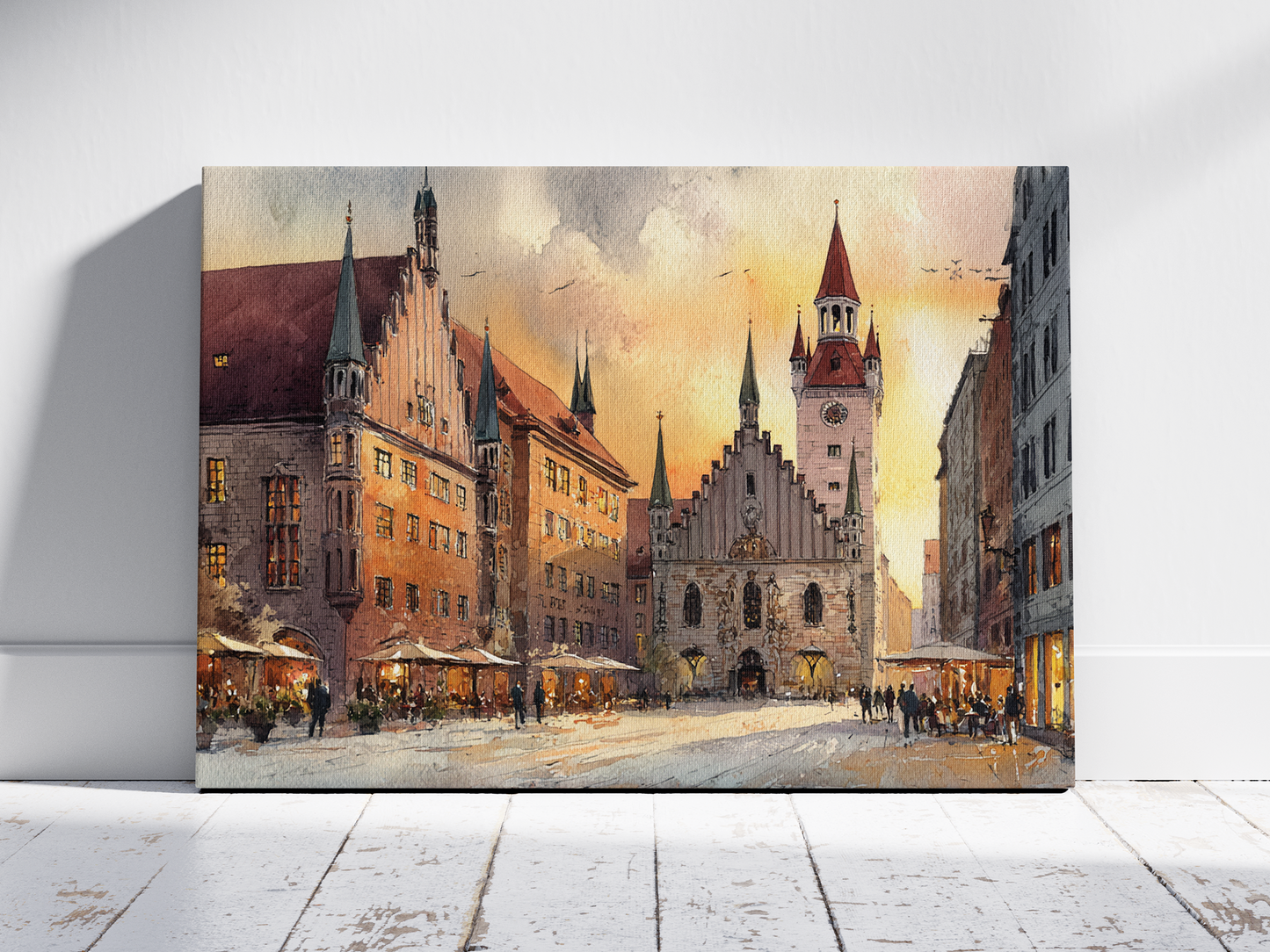 Marienplatz in München, Deutschland