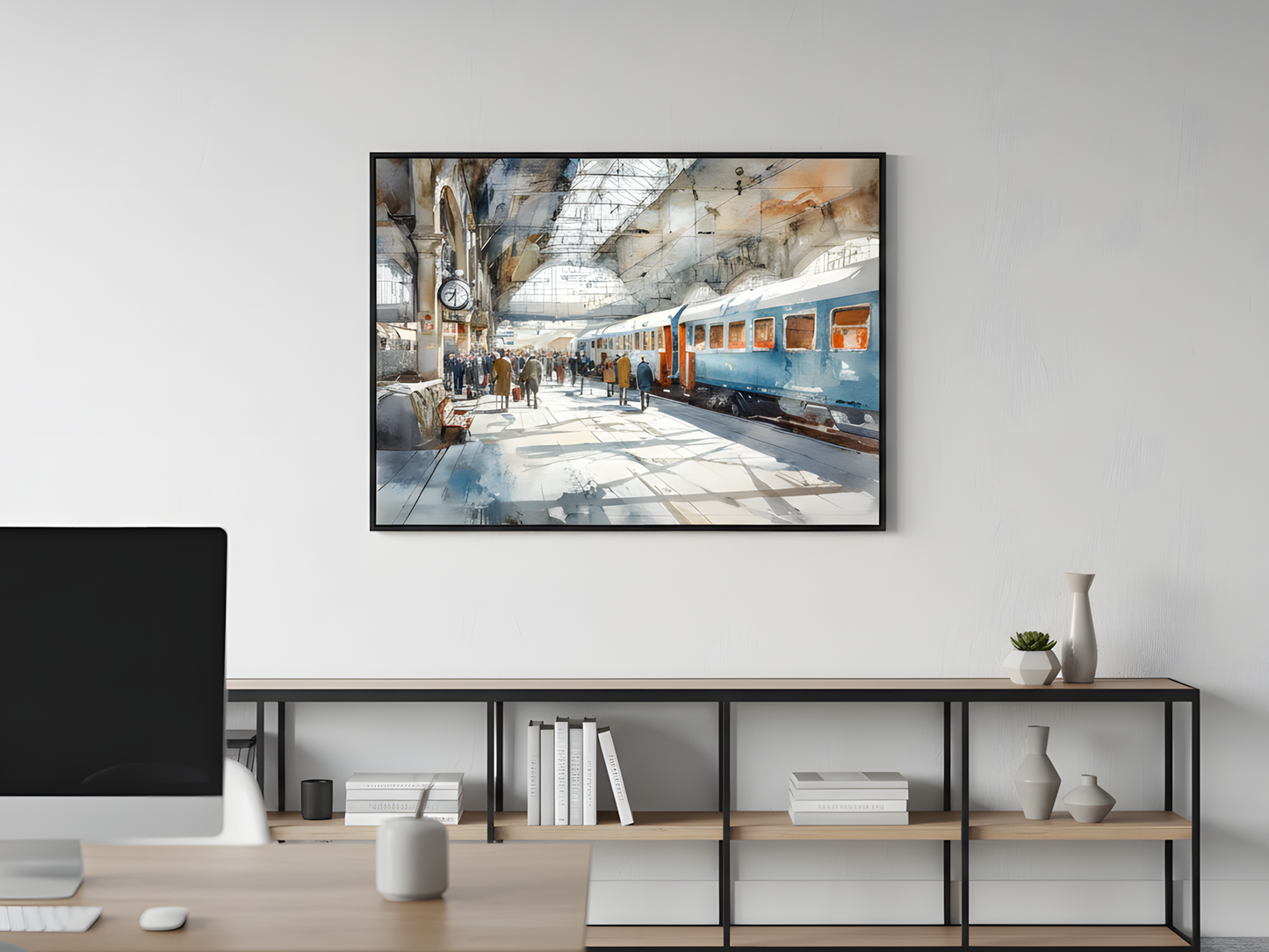 Stuttgarts alter Bahnhof in den 1960er Jahren