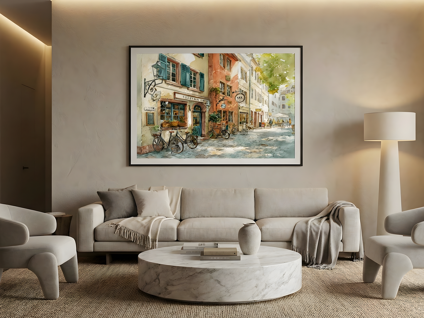 Das städtische Leben in Frankfurt in den 1980er Jahren