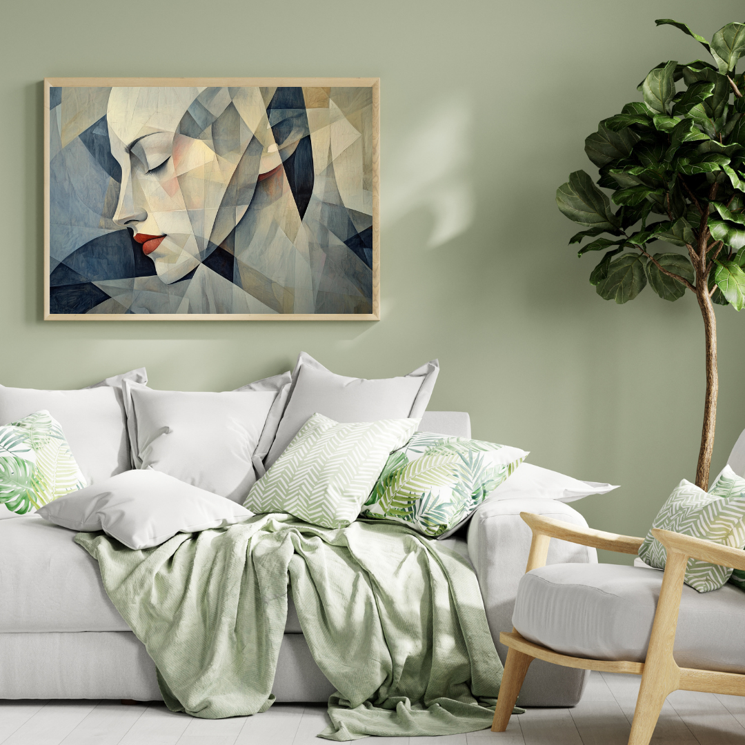 Leinwanddruck „Angular Grace“