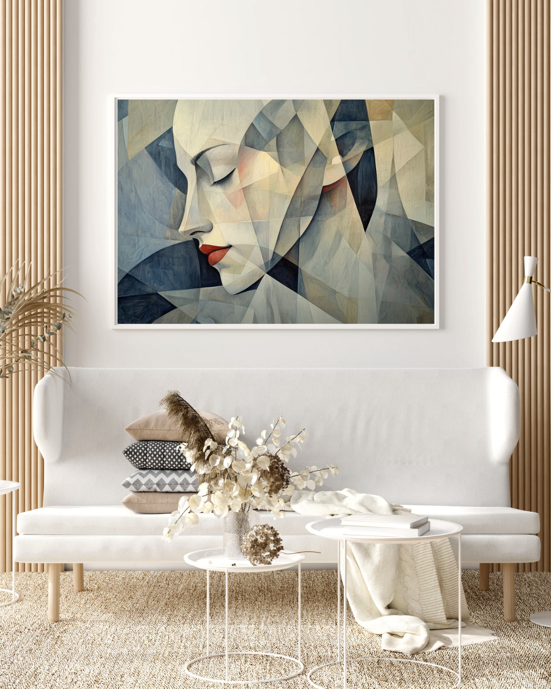 Leinwanddruck „Angular Grace“