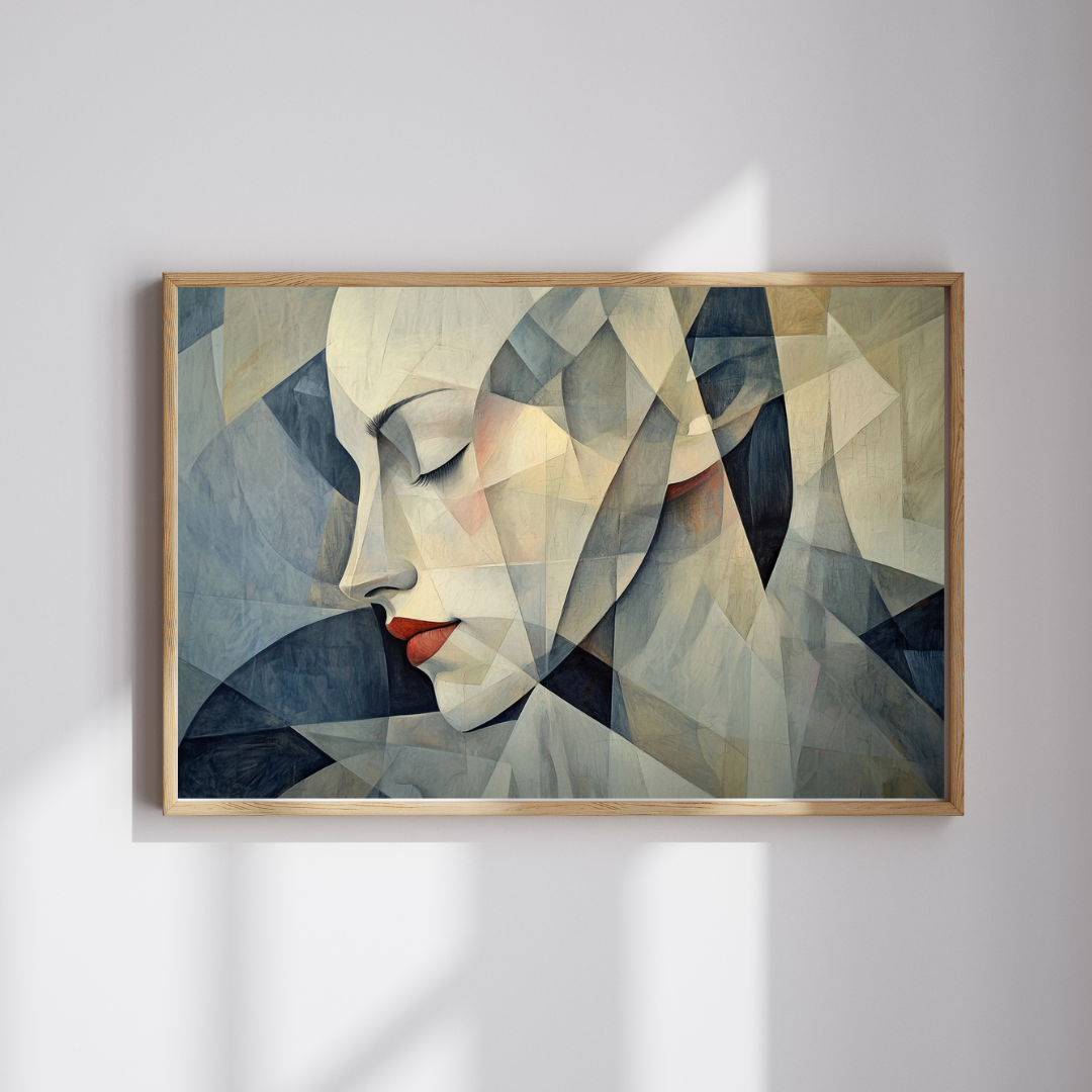 Leinwanddruck „Angular Grace“