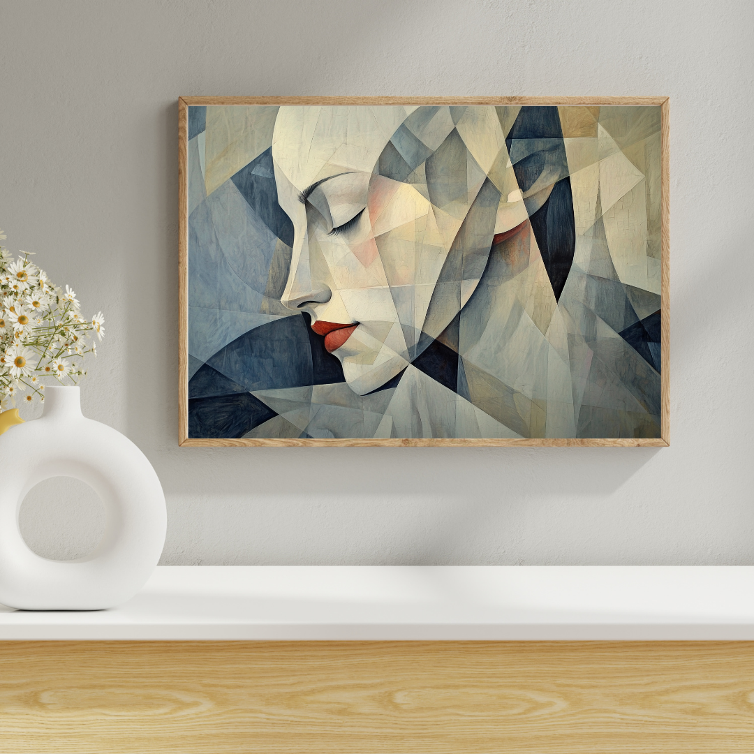 Leinwanddruck „Angular Grace“