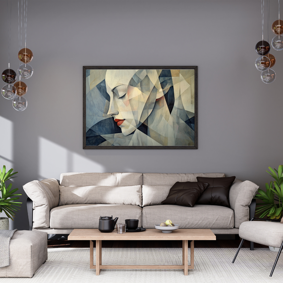 Leinwanddruck „Angular Grace“