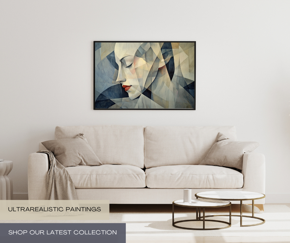 Leinwanddruck „Angular Grace“