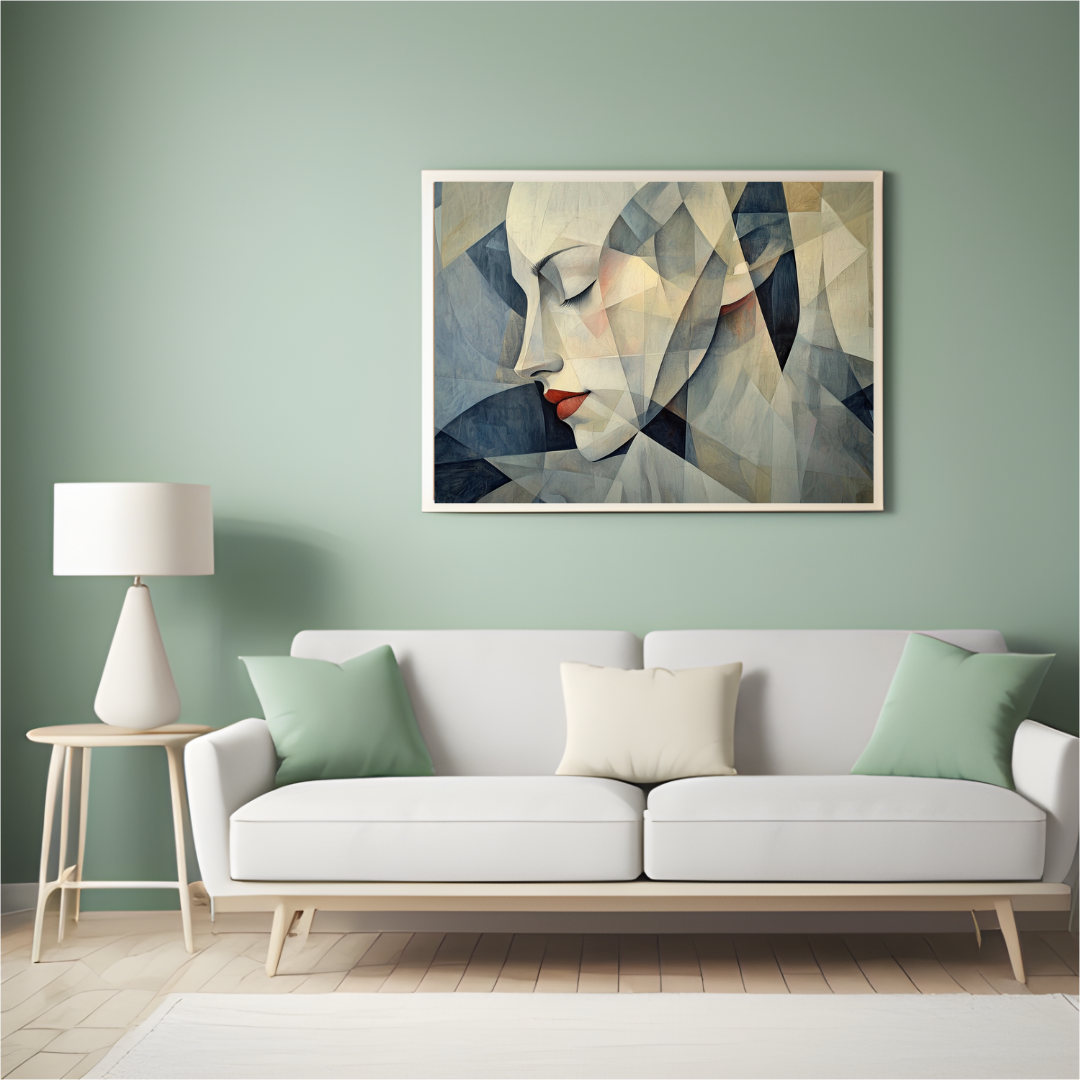 Leinwanddruck „Angular Grace“