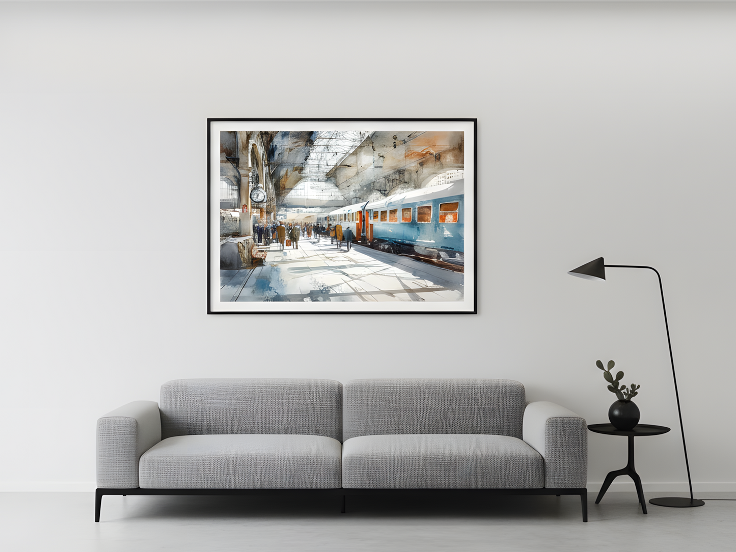 Stuttgarts alter Bahnhof in den 1960er Jahren