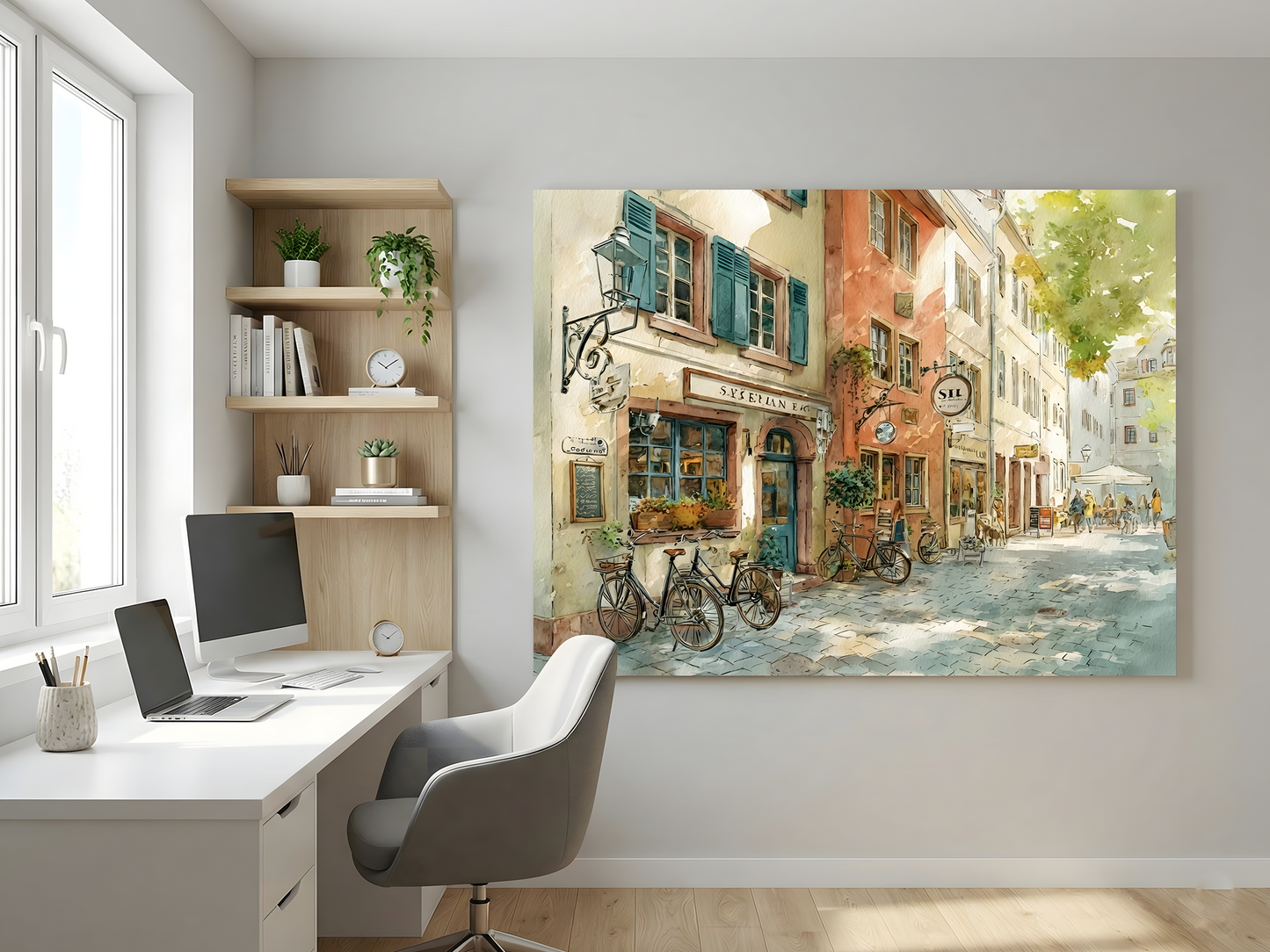 Das städtische Leben in Frankfurt in den 1980er Jahren