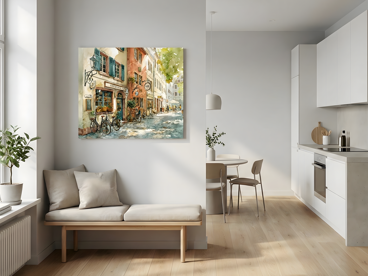 Das städtische Leben in Frankfurt in den 1980er Jahren