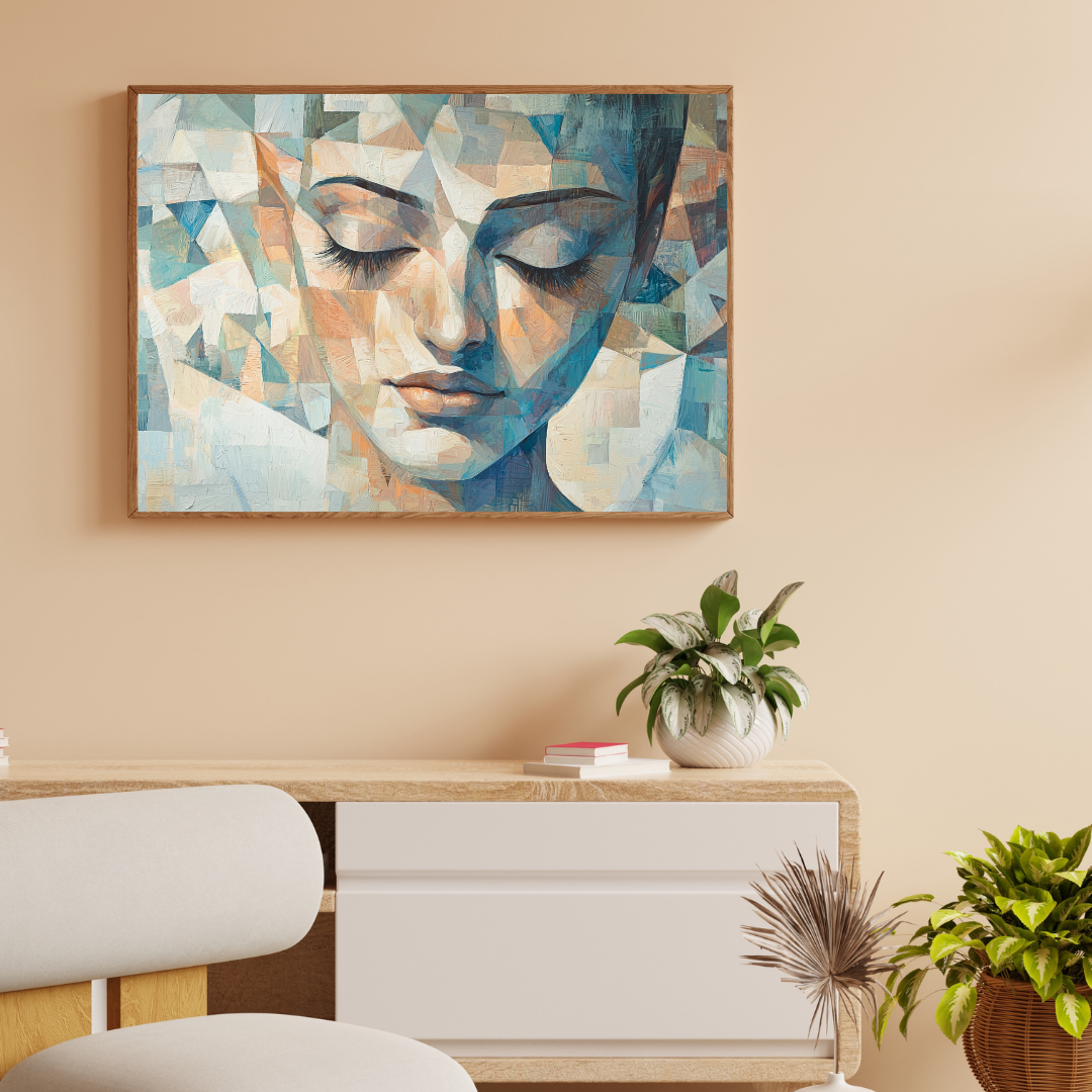 Leinwanddruck „Kristalline Schönheit“