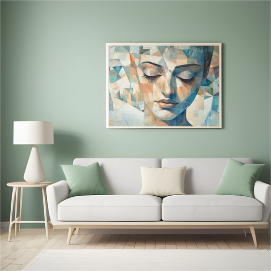 Leinwanddruck „Kristalline Schönheit“