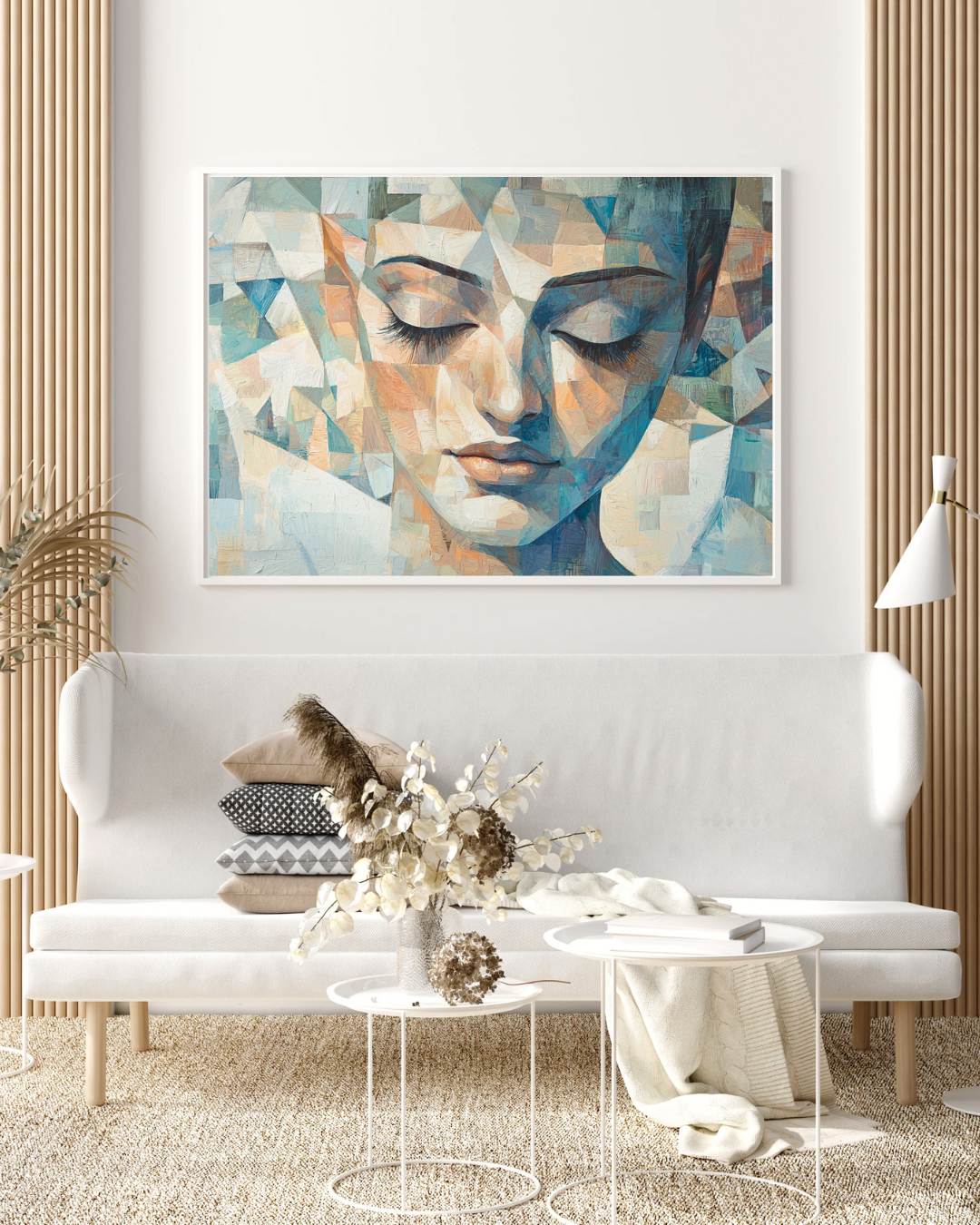 Leinwanddruck „Kristalline Schönheit“