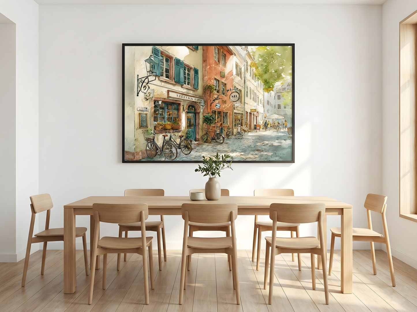 Das städtische Leben in Frankfurt in den 1980er Jahren