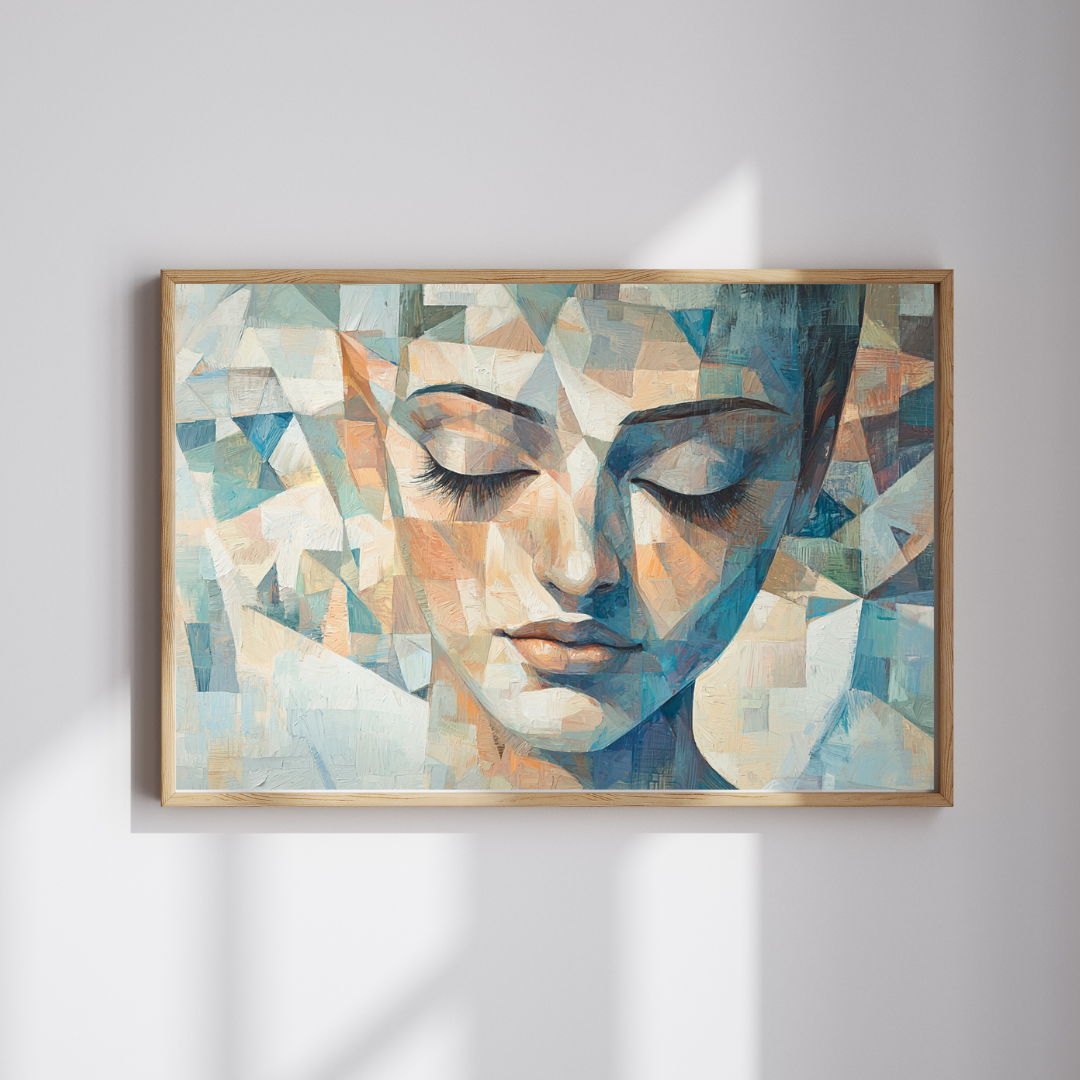 Leinwanddruck „Kristalline Schönheit“