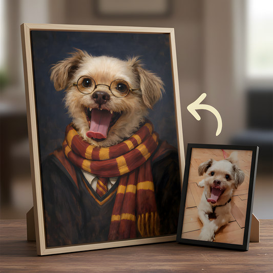 Turn Your Pet Into a Legendary Character – Custom Portrai