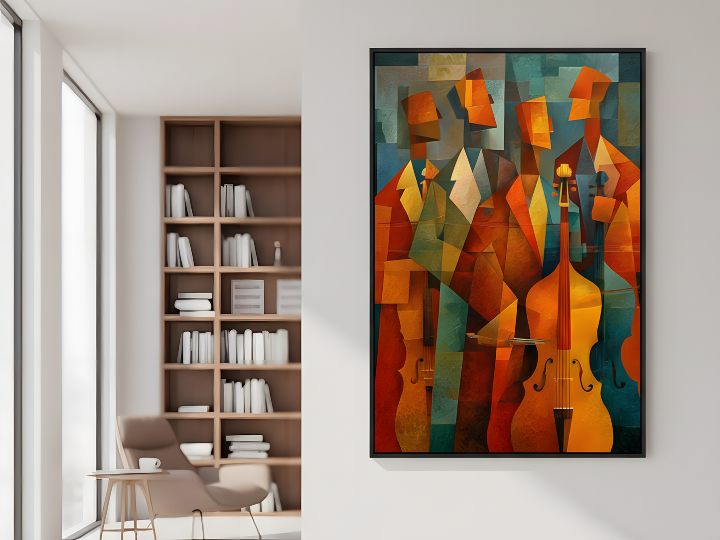 Double Bass Jazz Decor