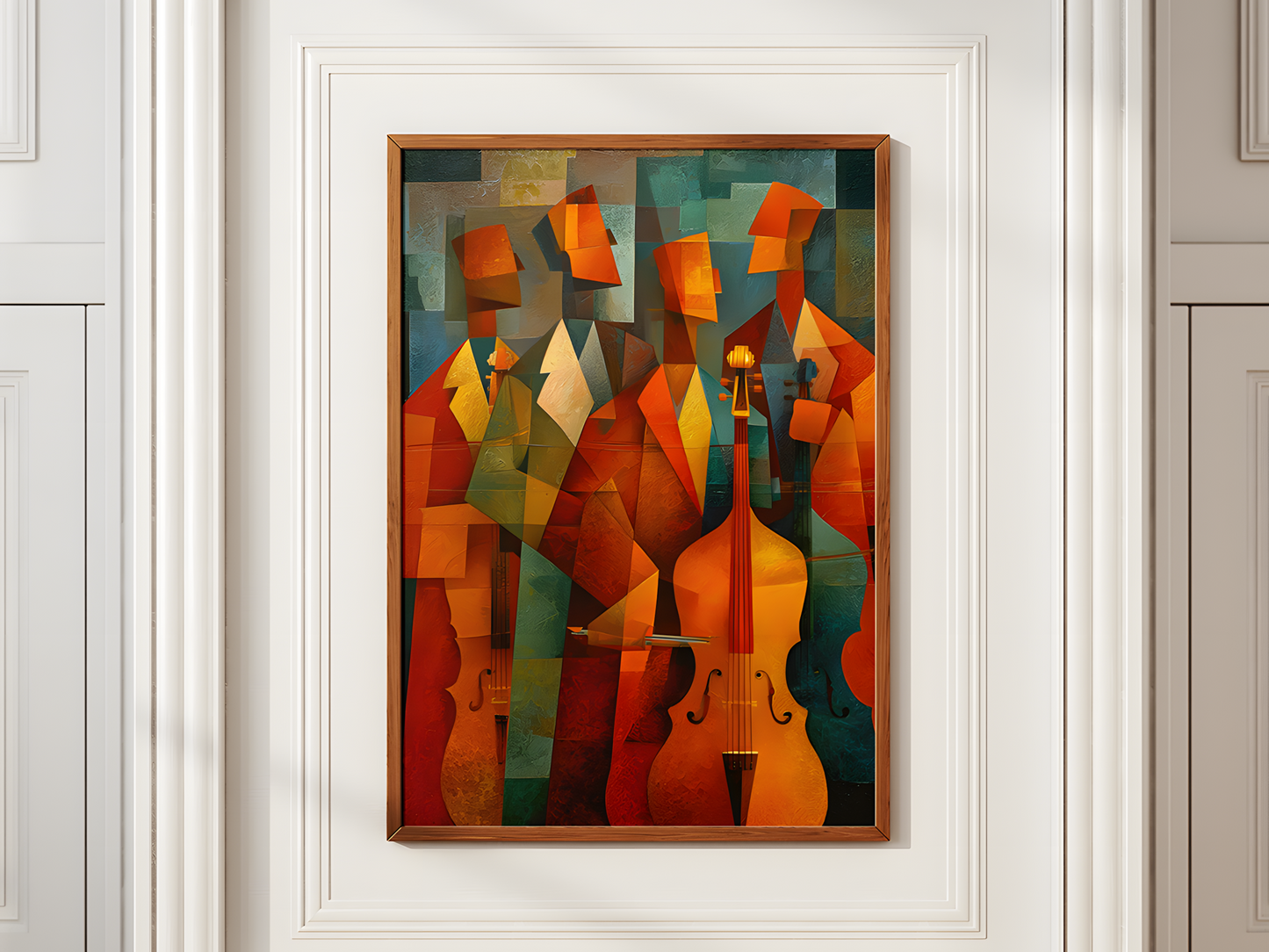 Double Bass Jazz Decor