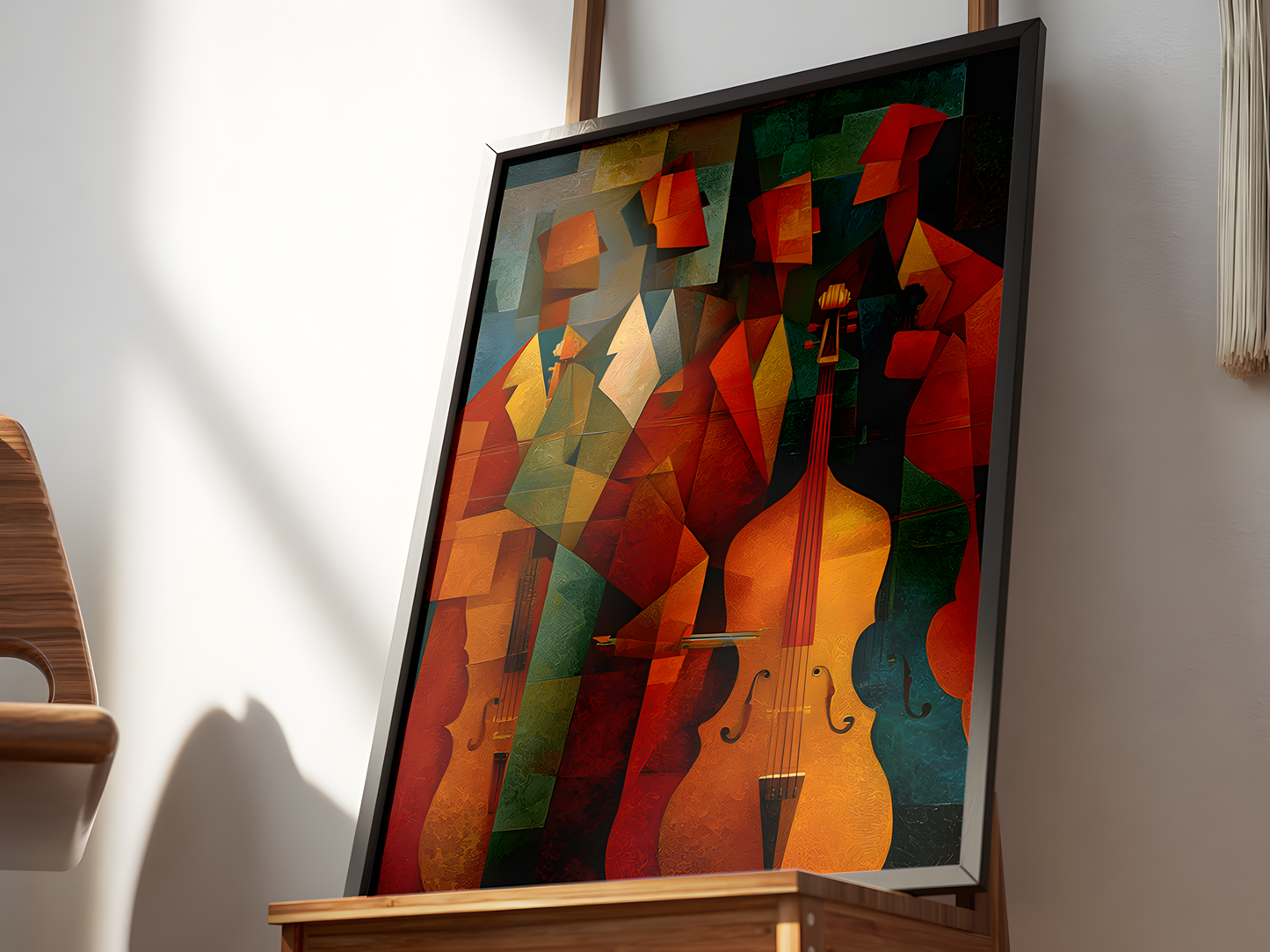 Double Bass Jazz Decor